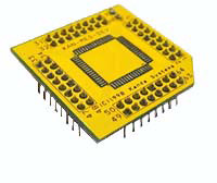 Mount for 64-pin TQFP AVR microcontrollers