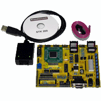 USB STK300 AVR Microcontroller Starter Kit with AVRISP
