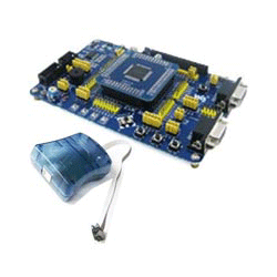 Kanda - AVR Xmega board with AVRISP-MKII Programmer, Software and Sample Code.