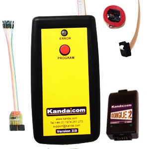 Kanda - 8-way Handheld AVR Programmer ATE Version Starter Kit for AVR Microcontrollers