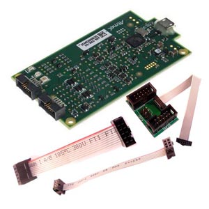 Kanda - ATATMEL-ICE-PCBA AVR and SAM Debugger with AVR 6 and 10-way Adapters included