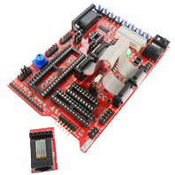 PIC Development Board for PIC16F and PIC18F PIC Microcontrollers
