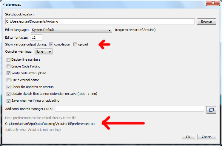 Where To Find Arduino Output Binaries And Hex Files Move Arduino Files
