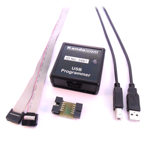 Kanda - USB AVR Programmer AVR ISP for In System AVR Programming- AVRISP with JTAG