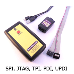 USB AVR ATxmegaHandheld Programmer Picture