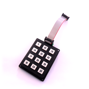 Kanda - 4 by 3 Keypad with 10-way header