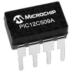 Kanda - Microchip PIC12C509A Microcontroller in 8-pin PDIP Package