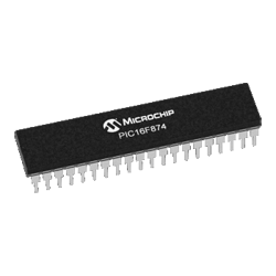 Kanda - Microchip PIC16F874 Microcontroller, in 40-pin PDIP Package