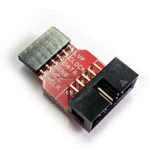 Kanda - 10 to 6-way SIL adapter for PIC programmers