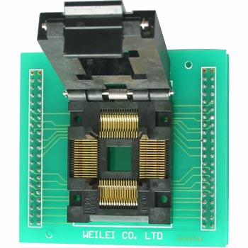 Kanda - Wellon WL-QFP64-M217 Socket Adapter for Atmel 64-pin QFP Microcontrollers