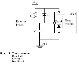 Atmel AVR ISP Circuit Schematic