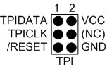  avr tpi interface