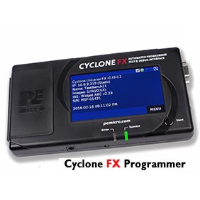 Kanda - Cyclone FX universal Programmer for ARM, NXP and other devices. High Speed interface. Debug and standalone options