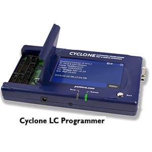 PEmicro's Cyclone LC ARM flash programmer picture