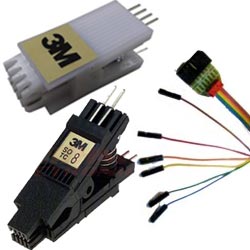 Serial EEPROM Programmer IC Test Clips