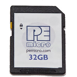 Kanda - 32 GB Encrypted SDHC Card for PE Micro Cyclone programmers.