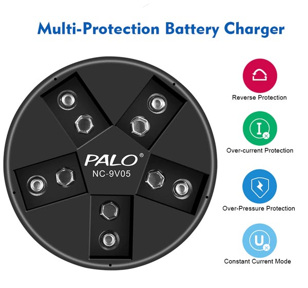 USB PP3 charger protection